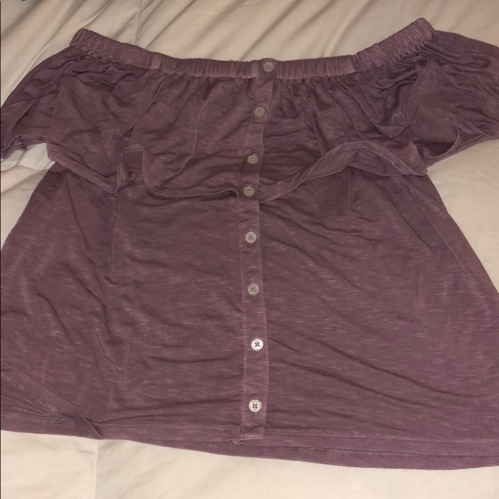 Off the shoulder shirt